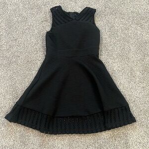 Girls black dress